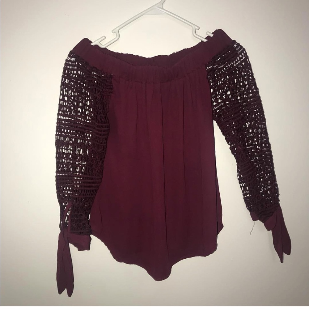 Off the shoulder top